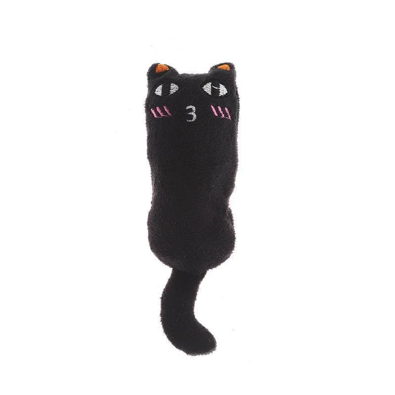 Pet Toy Rustle Sound Catnip Toy Cat Supplies Pet Cute Cat Toys Kitten Teeth Grinding Cat Plush Thumb Pillow Pet Products Gatos