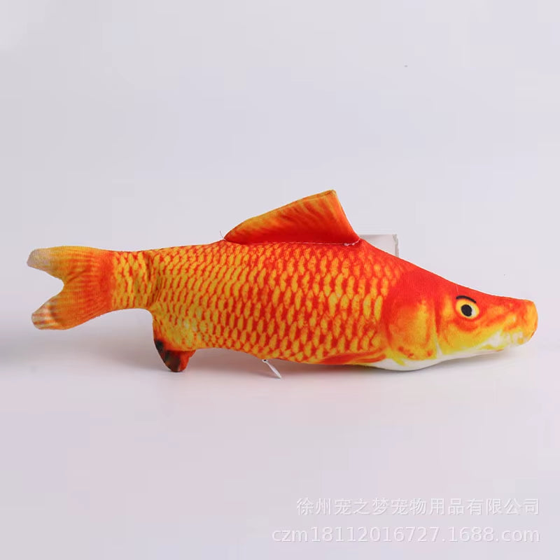 Interactive "Real-Life" Fish Toy – The Ultimate Catnip Gift for Bored Pets