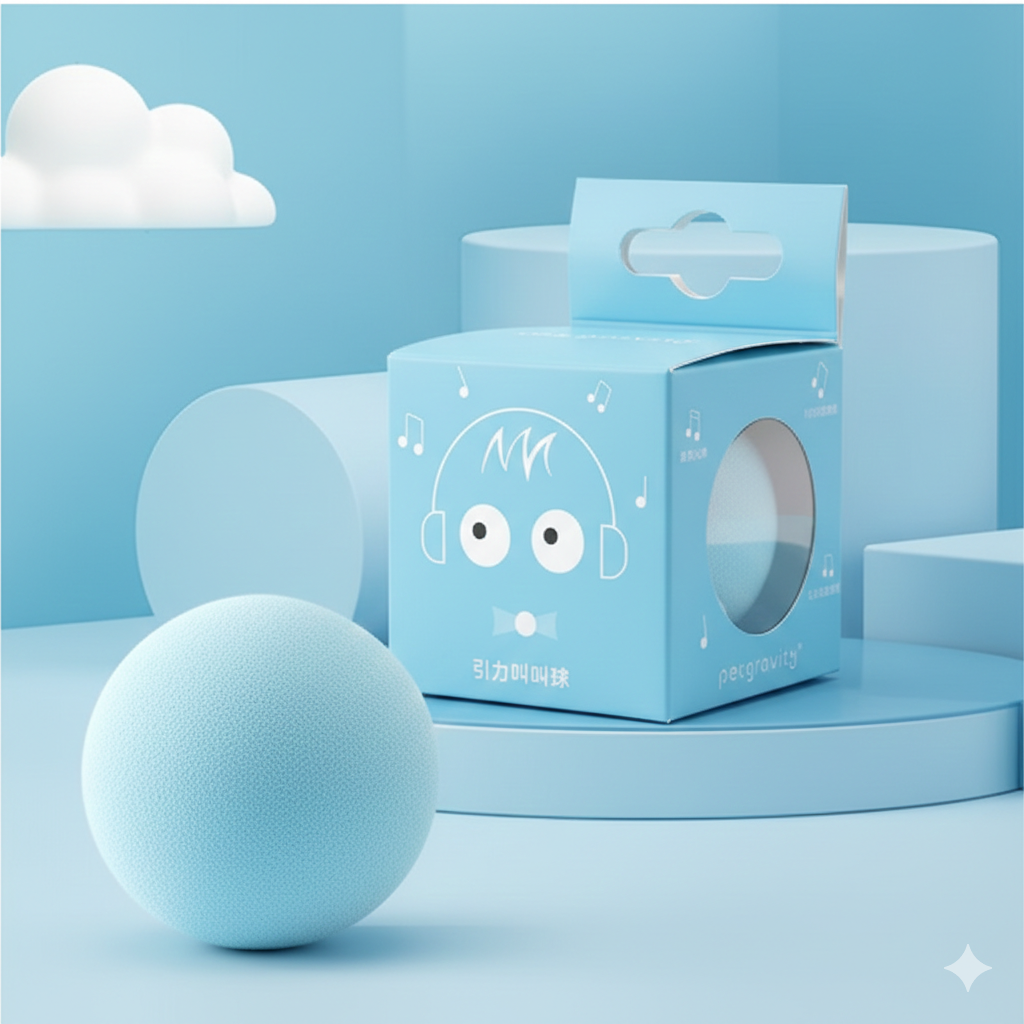 Smart Interactive Rolling Cat Toy: 2-Mode Self-Moving Playmate