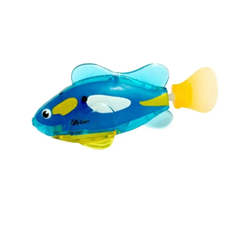 Smart-Swim Robotic Fish – Interactive LED Hunting Toy for Cats & Kittens