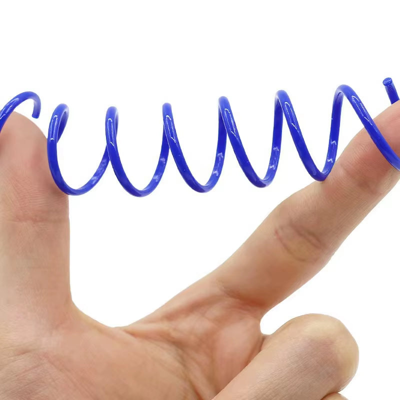 Pet Cat Toys Wide Durable Heavy Gauge Cat Spring Toy Colorful Springs Cat Pet Toy Coil Spiral Springs Pet Intera